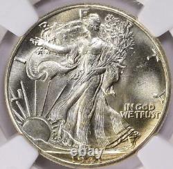 1941 Liberty Walking Half Dollar NGC MS-66 Mint State 66