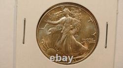 1941 P & S WALKING LIBERTY HALVES 2 UNCIRCULATED SILVER 50C Coins