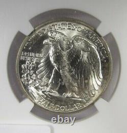 1941-P Silver Walking Liberty Half Dollar NGC MS66 Coin AI941