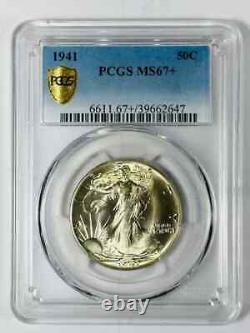 1941 P Walking Liberty Half Dollar PCGS MS-67+