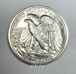 1941-S Silver Walking Liberty Half Dollar Gem Uncirculated Better Date
