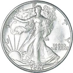 1941 S Walking Liberty Half Dollar 90% Silver BU US Coin See Pics S094