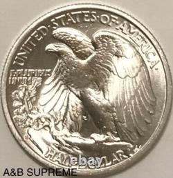 1941 S Walking Liberty Half Dollar From OBW Roll Estate CH-GEM Bu Unc 90% Silver