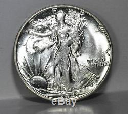 1941 S Walking Liberty Half Dollar Gem BU