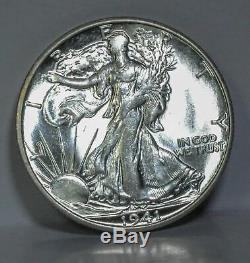 1941 S Walking Liberty Half Dollar Gem BU