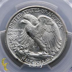 1941-S Walking Liberty Silver Half Dollar 50¢ Coin Graded by PCGS as MS-64