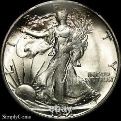 1941-S Walking Liberty Silver Half Dollar PCGS MS63 FS-901 Missing Wing Feathers