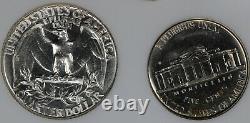 1941 US Proof Set Walking Liberty Half, Quarter, Nickel, Cent and Mercury Dime