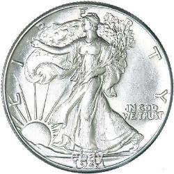 1941 Walking Liberty Half Dollar 90% Silver Choice BU US Coin See Pics R558