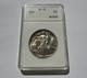 1941 Walking Liberty Half Dollar Anacs Certified Ms62 90% Silver U. S. Coin