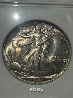 1941 Walking Liberty Half Dollar ANACS Certified MS62 90% Silver U. S. Coin