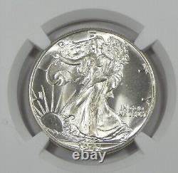 1941 Walking Liberty Half Dollar CERTIFIED NGC MS 65 Silver 50c