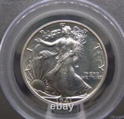 1941 Walking Liberty PROOF Silver NO AW Half Dollar 50c PCGS PR64 #308 ECC&C