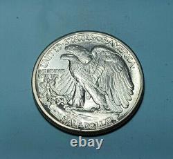 1941 Walking Liberty Silver Half Dollar CHOICE Toned BU! Fast Free Shipping #B60