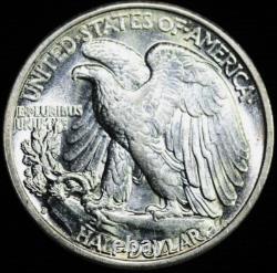 1941-s Walking Liberty Silver Half Dollar Gem Bu Unc Coin