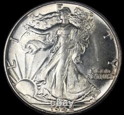1942 50C Walking Liberty Half Dollar- CHOICE GEM BU / FREE SHIPPING- 208