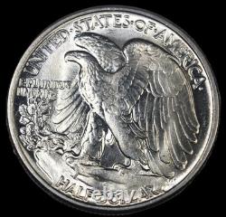 1942 50C Walking Liberty Half Dollar- CHOICE GEM BU / FREE SHIPPING- 208