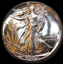 1942 50C Walking Liberty Half Dollar GEM BU / FREE SHIPPING JAM237