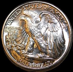1942 50C Walking Liberty Half Dollar GEM BU / FREE SHIPPING JAM237