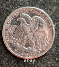 1942 50c Silver Walking Liberty Half Dollar Uncirculated Extra Shiny Proof Like
