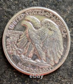 1942 50c Silver Walking Liberty Half Dollar Uncirculated Extra Shiny Proof Like