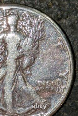 1942 50c Silver Walking Liberty Half Dollar Uncirculated Extra Shiny Proof Like