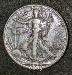 1942 50c Silver Walking Liberty Half Dollar Uncirculated Extra Shiny Proof Like