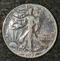 1942 50c Silver Walking Liberty Half Dollar Uncirculated Extra Shiny Proof Like