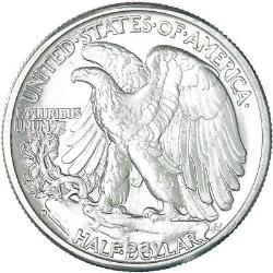 1942 D Walking Liberty Half Dollar 90% Silver BU US Coin See Pics R154