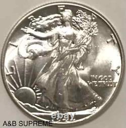 1942 D Walking Liberty Half Dollar From OBW Roll Estate CH-GEM Bu Unc 90% Silver
