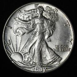 1942-D Walking Liberty Silver Half Dollar GEM BU UNCIRCULATED MS E362 KAEB