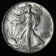 1942-d Walking Liberty Silver Half Dollar Gem Bu Uncirculated Ms E362 Kaeb