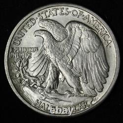 1942-D Walking Liberty Silver Half Dollar GEM BU UNCIRCULATED MS E362 KAEB