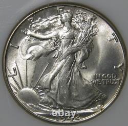 1942 Liberty Walking Half Very Nice White Coin With Luster Throughout