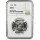 1942 Liberty Walking Silver Half Dollar Ms 66 Ngc 50c Coin
