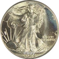 1942 MS65 Walking Liberty Half Dollar, PCGS 15332382