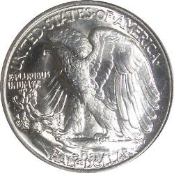 1942 MS65 Walking Liberty Half Dollar, PCGS 9843123