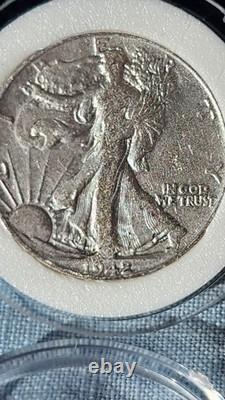 1942-P, 1943-D, 1944-S walking liberty. 50 90% silver First Commorative Mint COA
