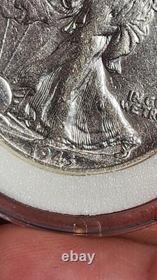 1942-P, 1943-D, 1944-S walking liberty. 50 90% silver First Commorative Mint COA