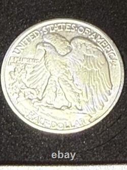 1942-P 50C Silver Walking Liberty Half Dollar Uncirculated NM or Better #3715