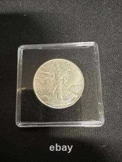 1942-P 50C Silver Walking Liberty Half Dollar Uncirculated NM or Better #3715