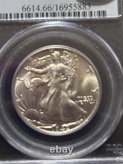 1942 P Half Dollars Liberty Walking PCGS MS-66 CAC