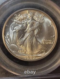 1942 P PCGS MS65 Walking Liberty Half Dollar OGH