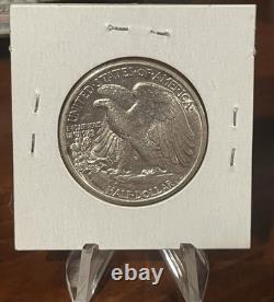 1942-P Philadelphia Walking Liberty Half Dollar, US 50c Silver Coin BU MS UNC