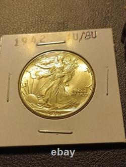 1942-P Walking Liberty Half Dollar BU Uncirculated