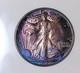 1942-p Walking Liberty Half Dollar Ms66 Toning