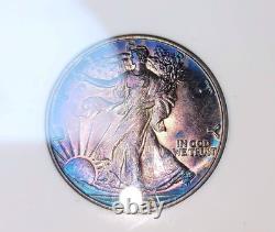 1942-P Walking Liberty Half Dollar MS66 Toning