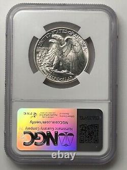 1942 P Walking Liberty Half Dollar NGC MS66+ CAC Green Premium Quality Walker