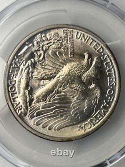 1942 S Walking Liberty Half Dollar PCGS MS64+ Beautifully Toned (PCGS Pop 105)