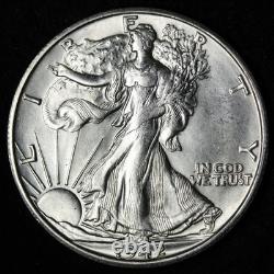 1942-S Walking Liberty Silver Half Dollar BU UNCIRCULATED MS E356 GILB